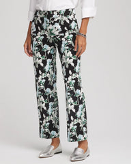 Chico's For Sale - Floral Emme Straight Ankle Pants