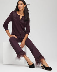 Chico's For Sale - Juliet Feathered Flared Cropped Pants