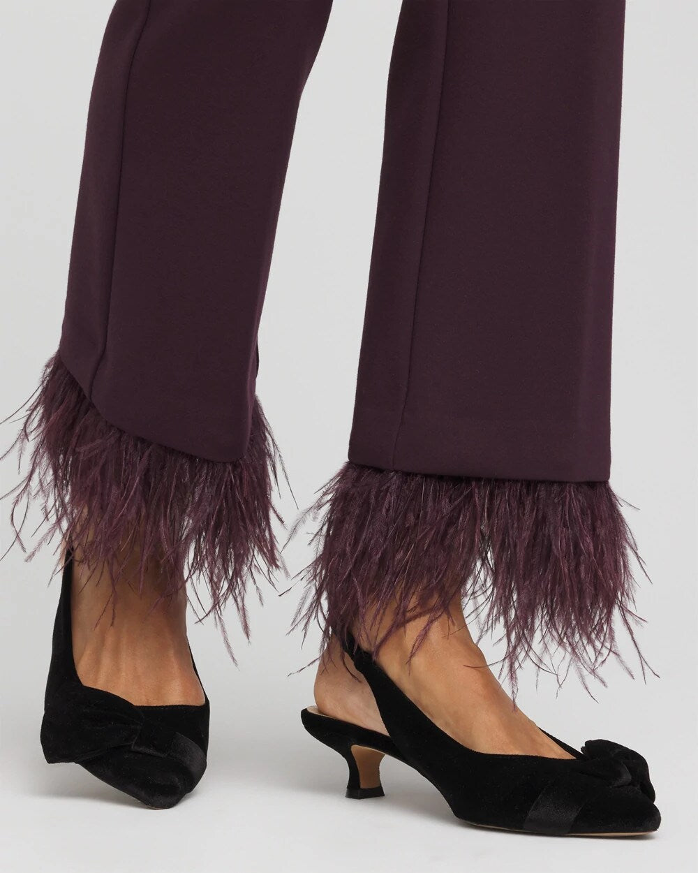 Chico's For Sale - Juliet Feathered Flared Cropped Pants