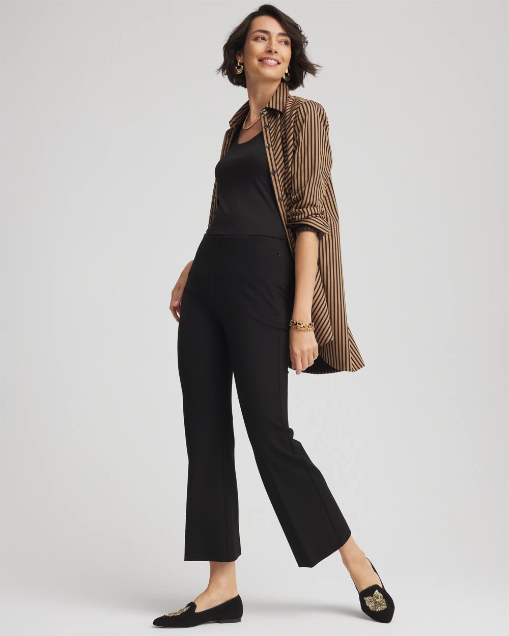 Chico's US - Juliet Slim Cropped Flared Pants
