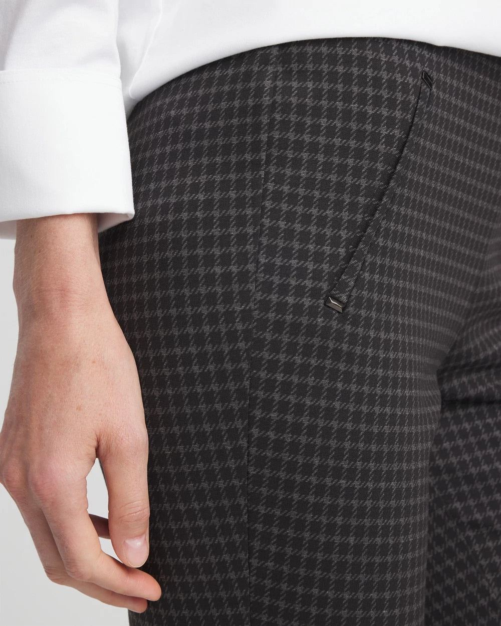 Chico's On Sale - Juliet Tonal Check Pants