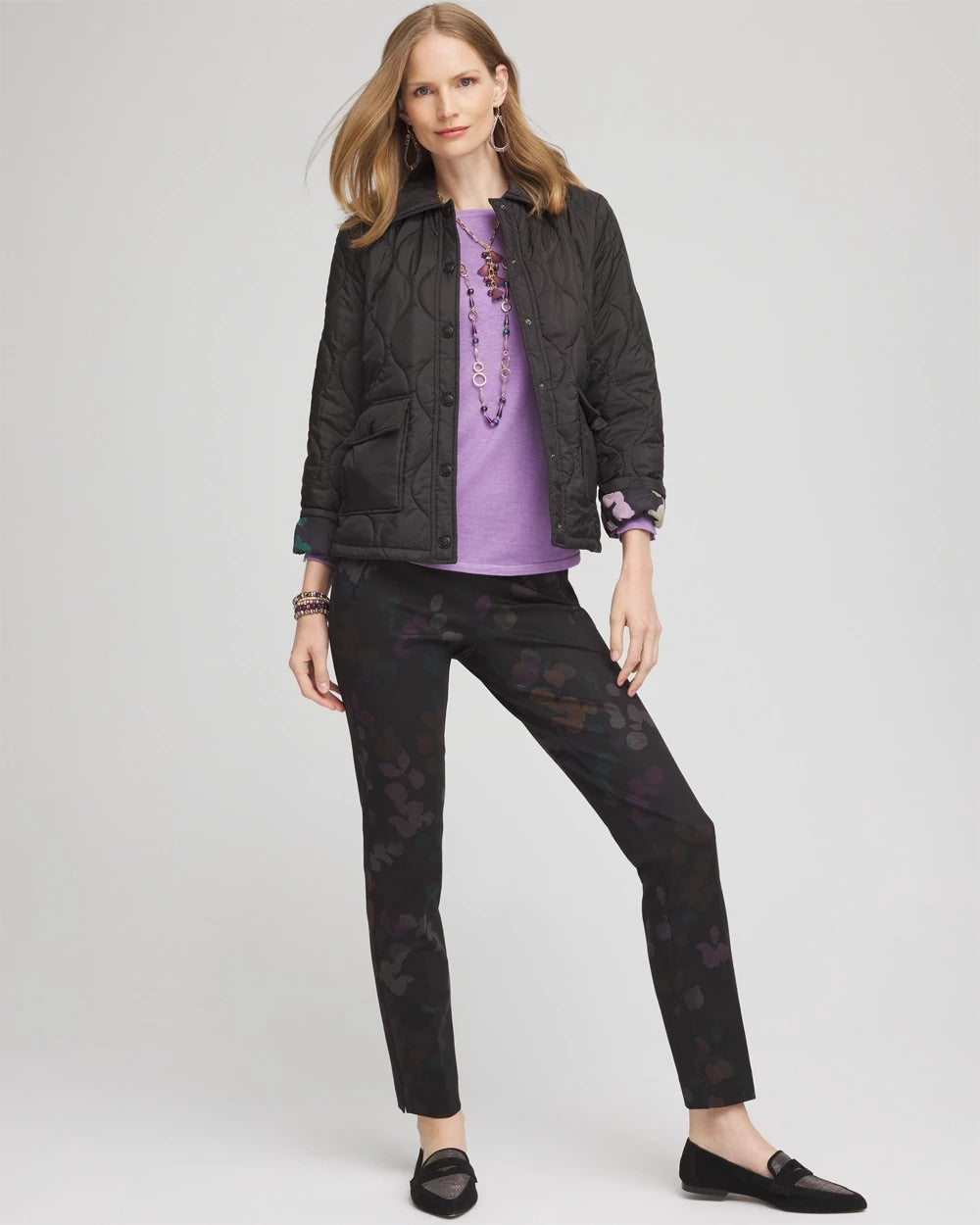 Chico's For Sale - Juliet Floral Ankle Pants