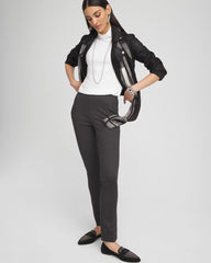 Chico's Outlet - Juliet Tonal Check Ankle Pants