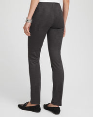 Chico's Outlet - Juliet Tonal Check Ankle Pants