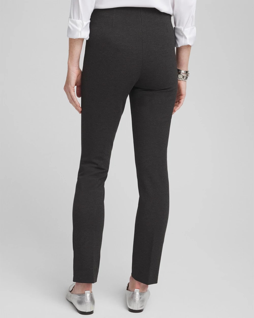 Chico's US - Juliet Trim Detail Ponte Ankle Pants