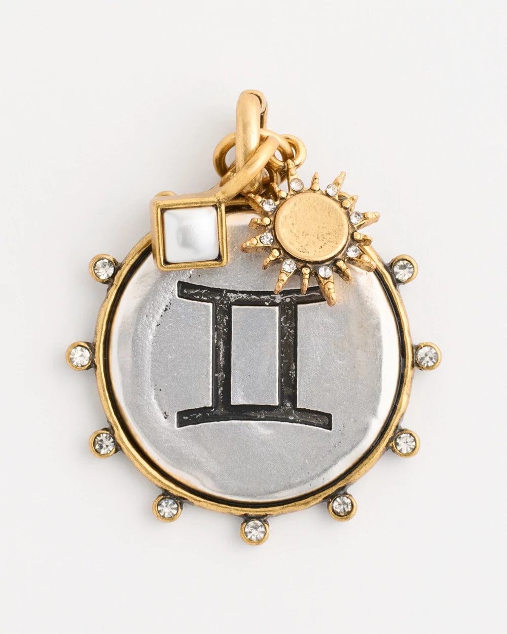 Chico's Outlet - Gemini Zodiac Charm Pendant