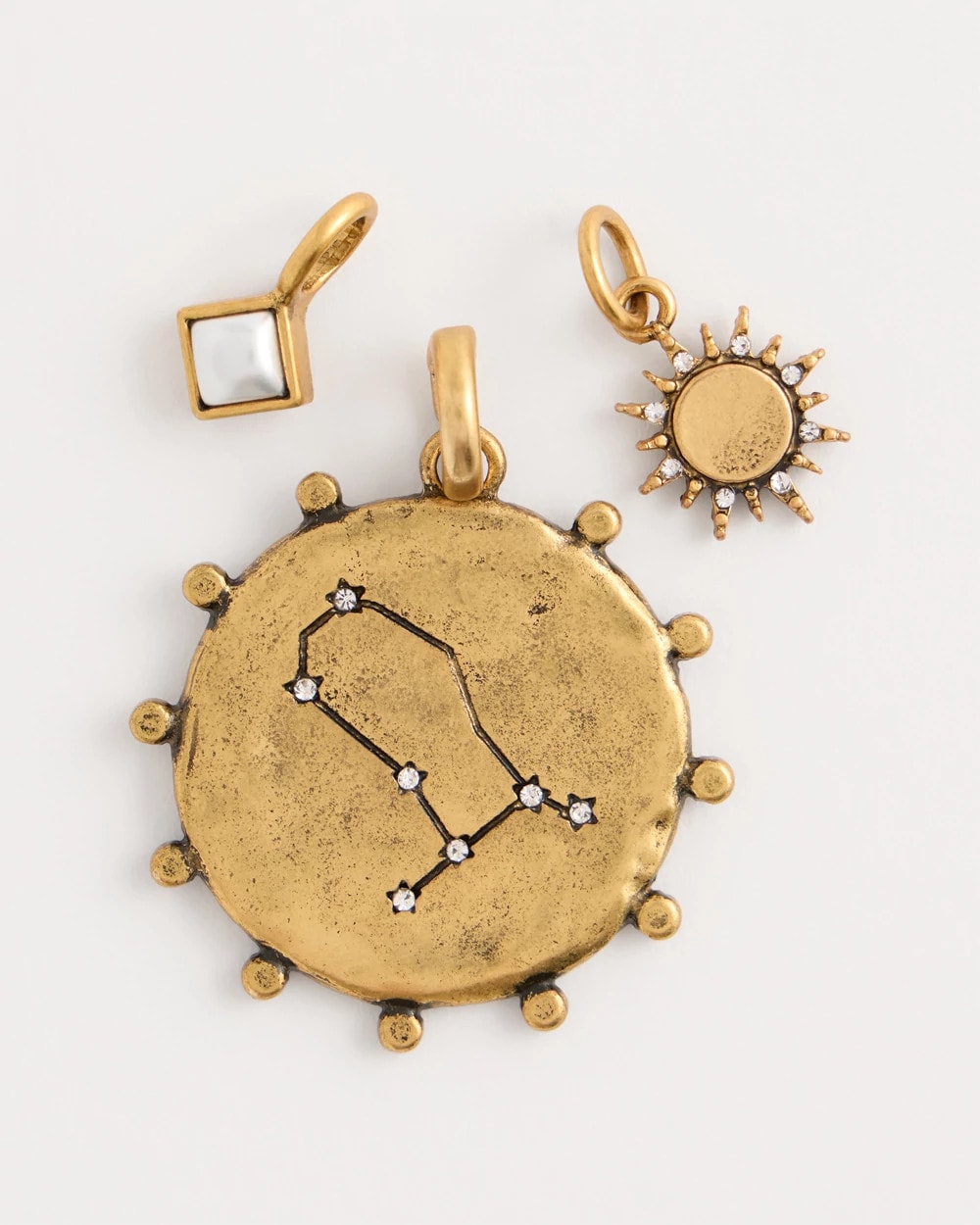 Chico's Outlet - Gemini Zodiac Charm Pendant