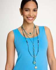 Chico's Discount - Genuine Jade Stone Pendant Necklace