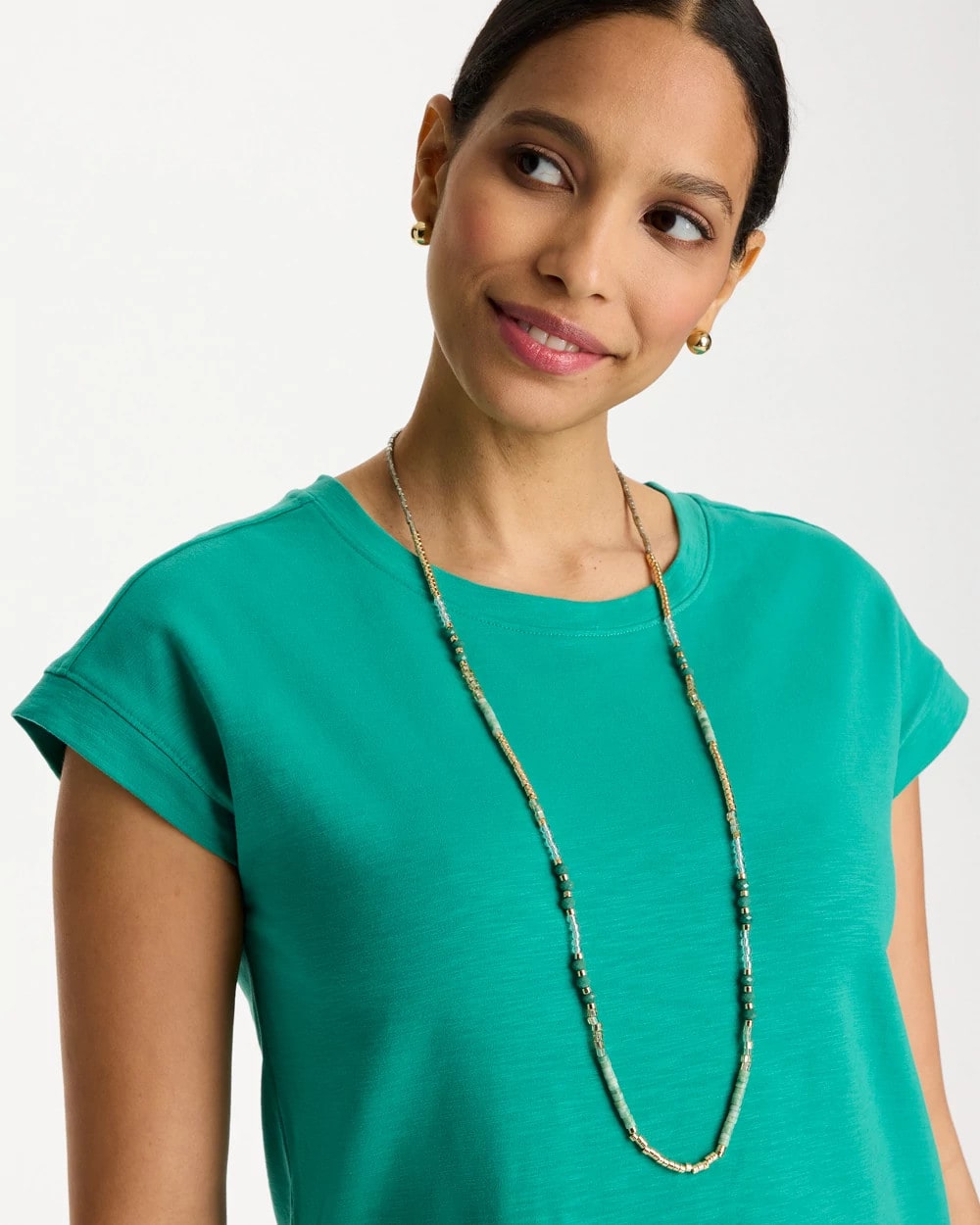 Chico's For Sale - Beaded Long Necklace