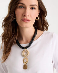 Chico's Online - Embellished Linear Corded Necklace