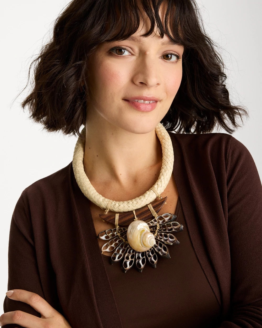 Chico's Sale - Chico's x Romi Marina Pendant Bib Necklace