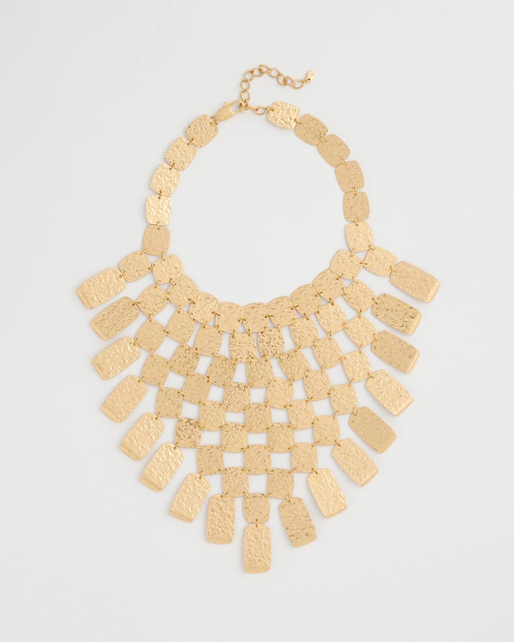 Chico's Discount - Chico's Originals Hammered Bib Necklace