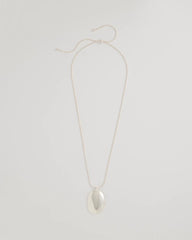 Chico's On Sale - Adjustable Silvertone Pendant Necklace