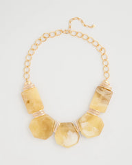 Chico's Online - Chico's Originals Neutral Stone Bib Necklace