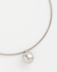 Chico's On Sale - Silver Bead Collar Necklace
