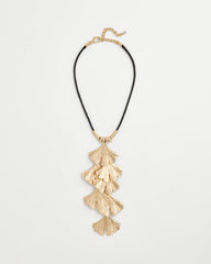 Chico's Online - Chico's Originals Gold Ginkgo Pendant Necklace