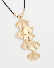 Chico's Online - Chico's Originals Gold Ginkgo Pendant Necklace