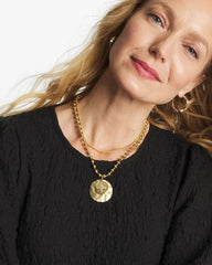 Chico's US - Short Gold Ball Chain Pendant