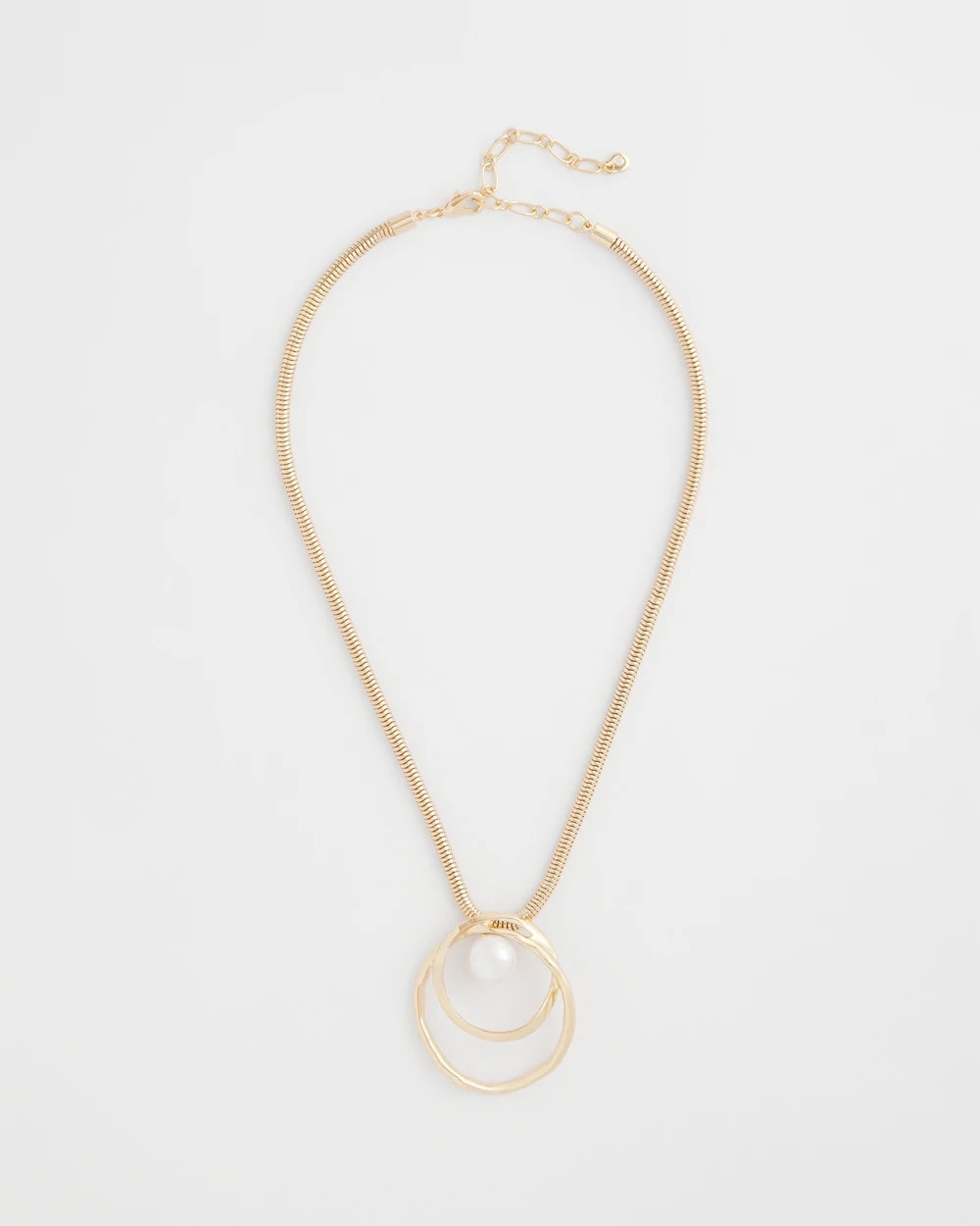 Chico's Discount - Pearl and Gold Pendant