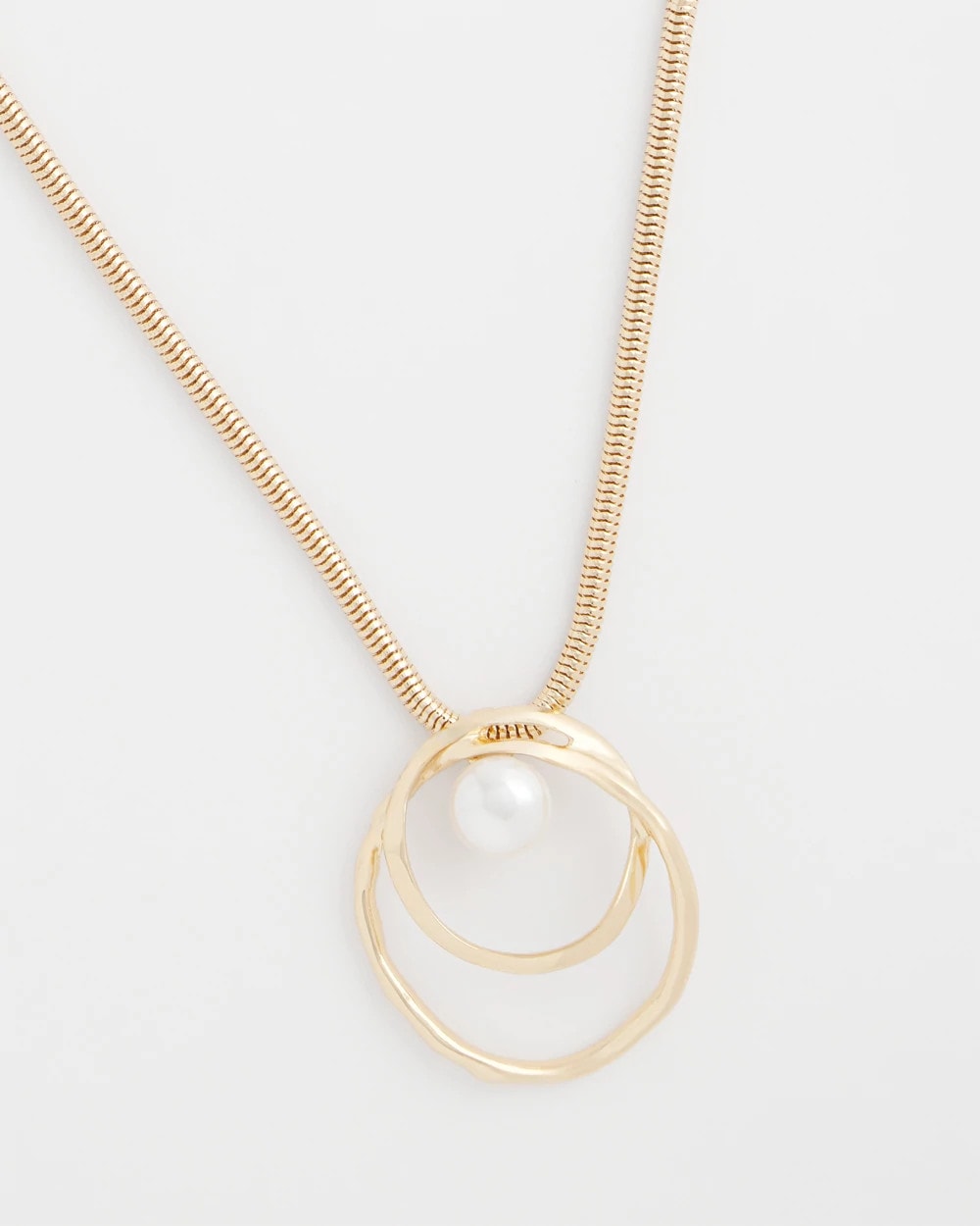Chico's Discount - Pearl and Gold Pendant