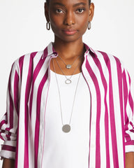 Chico's Sale - Silver Triple Pendant Necklace