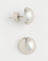 Chico's US - Mini Silvertone Sphere Stud Earrings