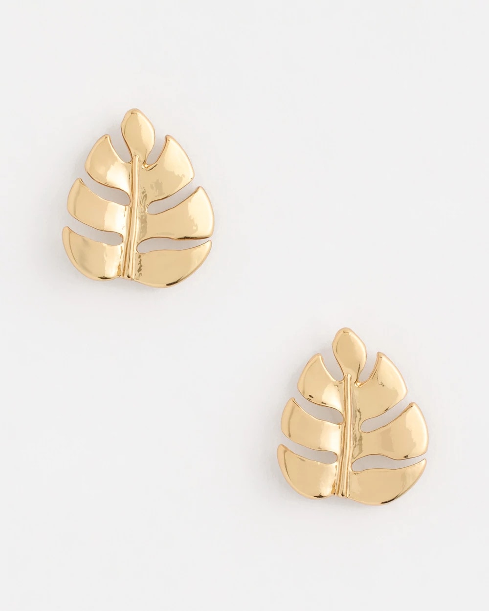 Chico's Online - Palm Frond Stud Earrings