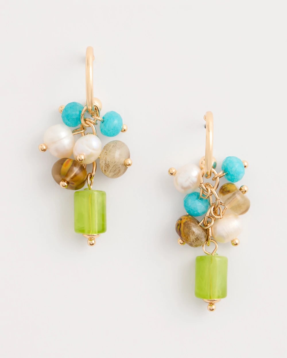 Chico's / Multi-Colored Cluster Earrings