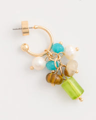 Chico's / Multi-Colored Cluster Earrings