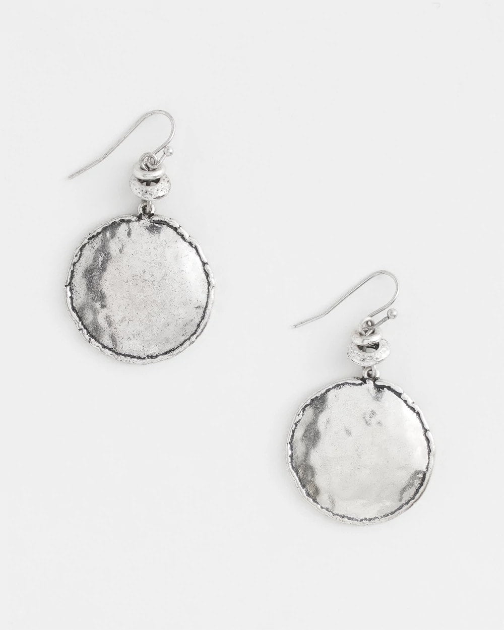 Chico's / Tayla Drop Silver Earrings