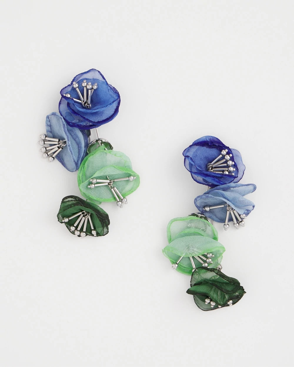 Chico's US - Multi Floral Linear Earrings