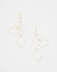 Chico's For Sale - Diamond Shaped Linear Earrings