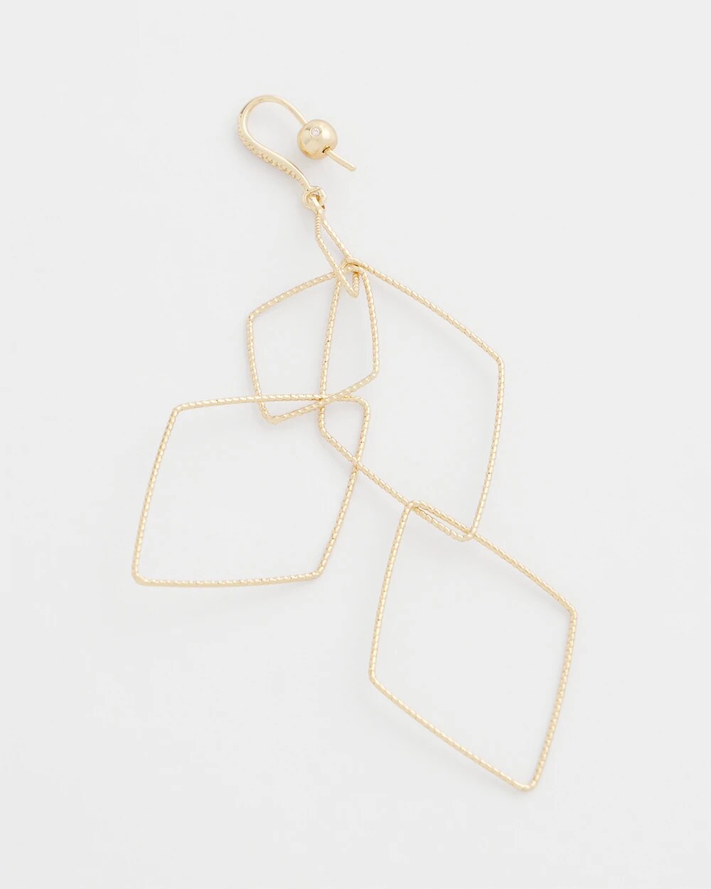 Chico's For Sale - Diamond Shaped Linear Earrings