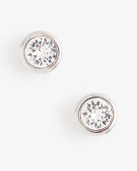 Chico's For Sale - Silver Tone Crystal Stud Earrings