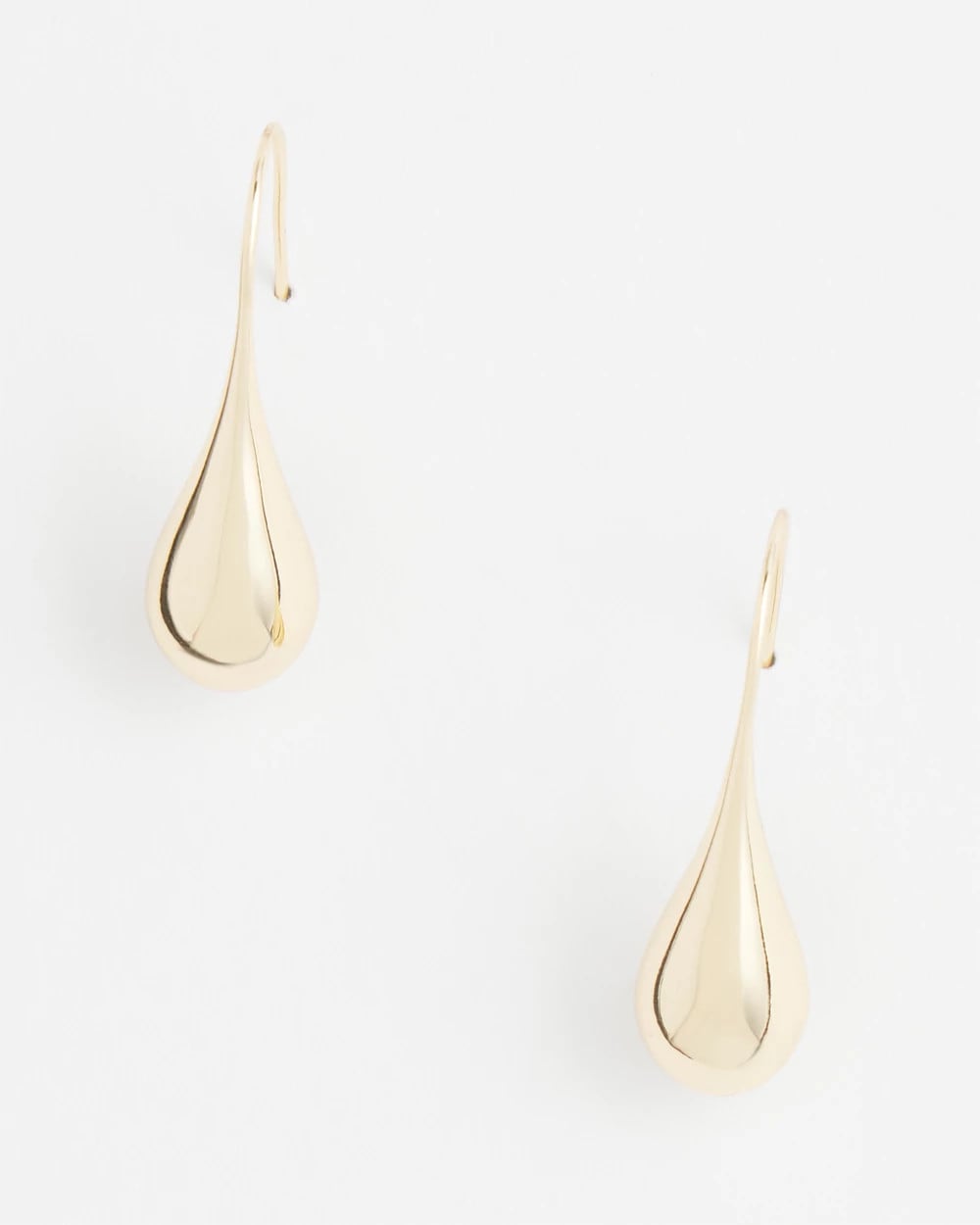 Chico's Outlet - No Droop™ Gold Tone Teardrop Threader Earrings