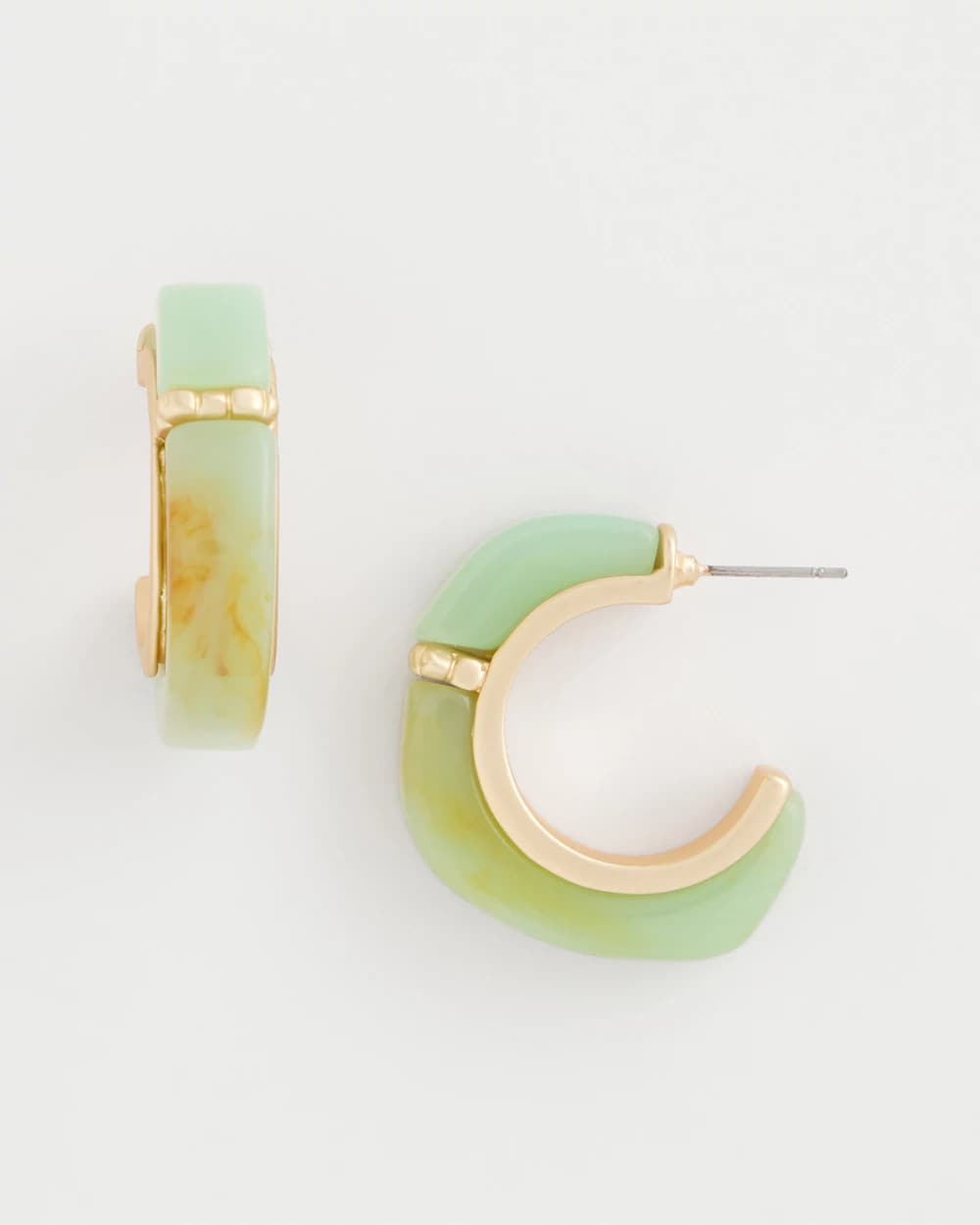 Chico's Sale - Aqua Tone Hoop Earrings
