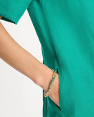 Chico's Outlet - Genuine Howlite Beaded Stretch Bracelet