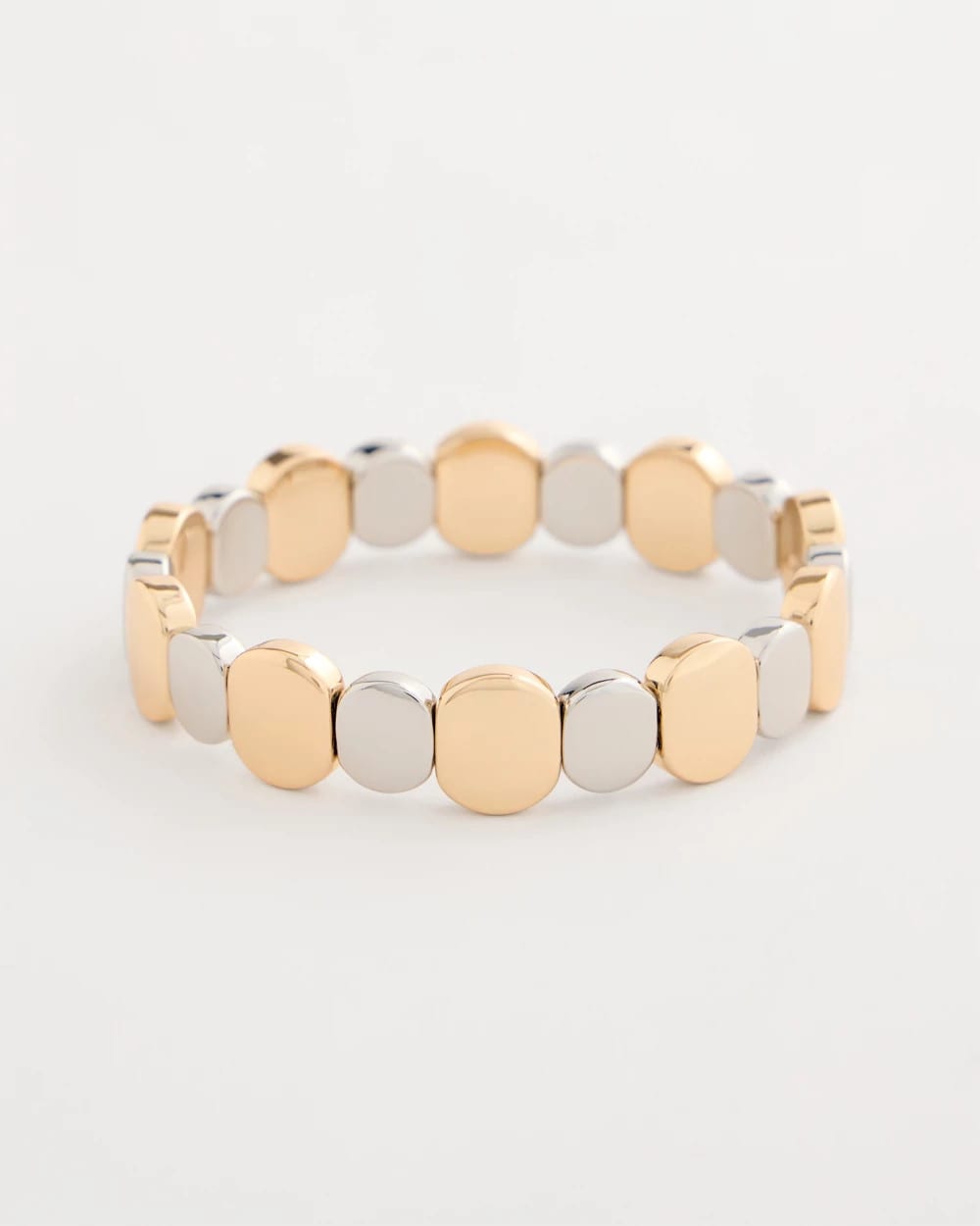 Chico's US - Mixed Metals Glam Stretch Bracelet