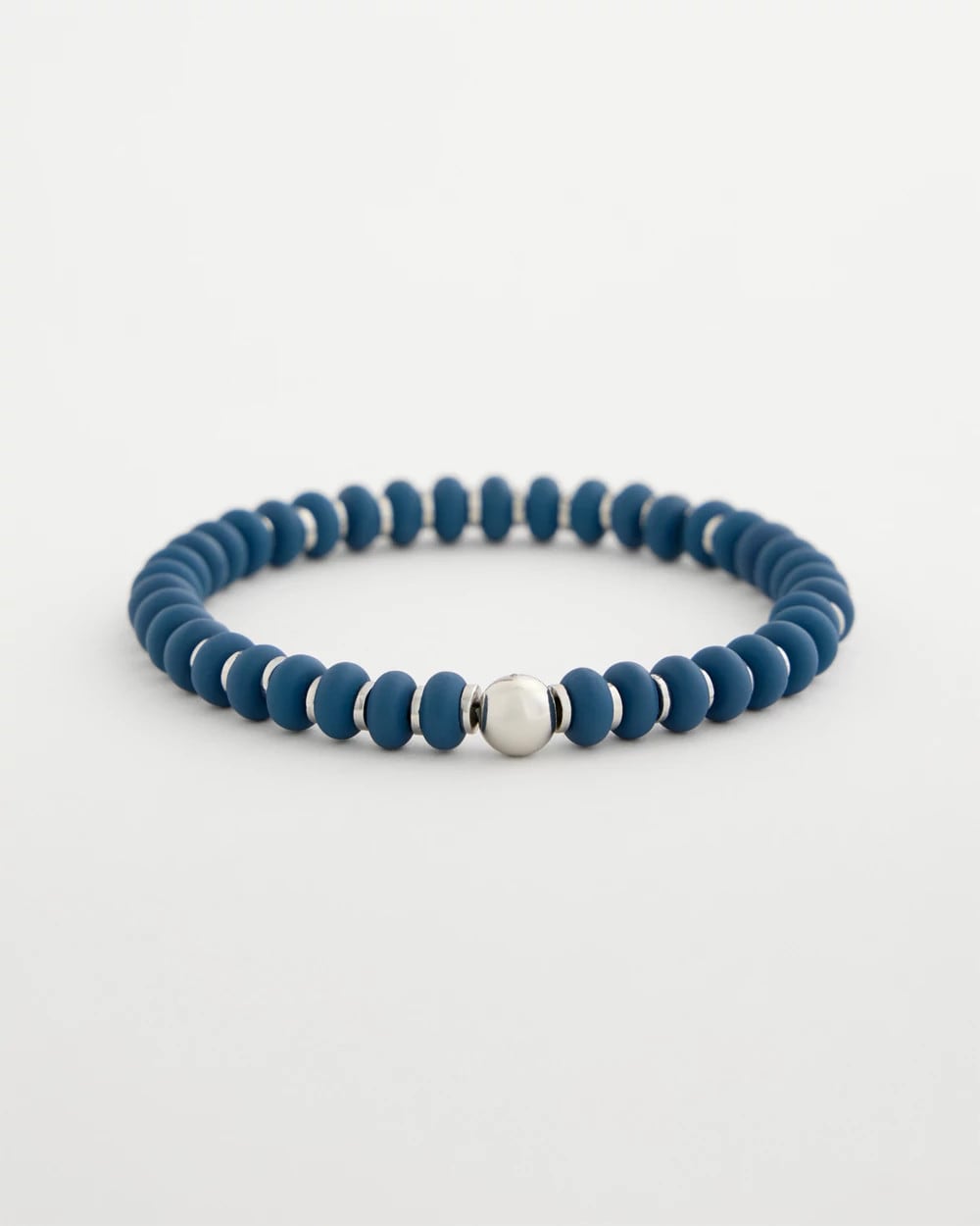 Chico's / Navy Round Stretch Bracelet