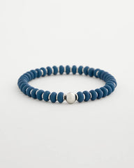 Chico's / Navy Round Stretch Bracelet