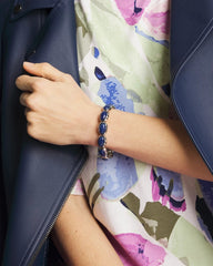 Chico's Discount - Blue Large Stretch Bracelet