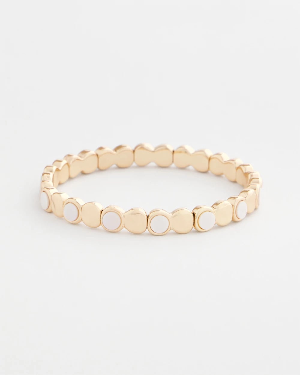 Chico's Sale - Pearl Mini Circle Stretch Bracelet