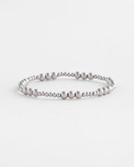 Chico's For Sale - Silver-tone Small Bead Stretch Bracelet