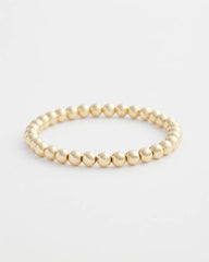 Chico's Online - Small Beaded Gold Tone Stretch Bracelet