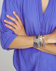 Chico's US - Faux Tennis Stretch Bracelet