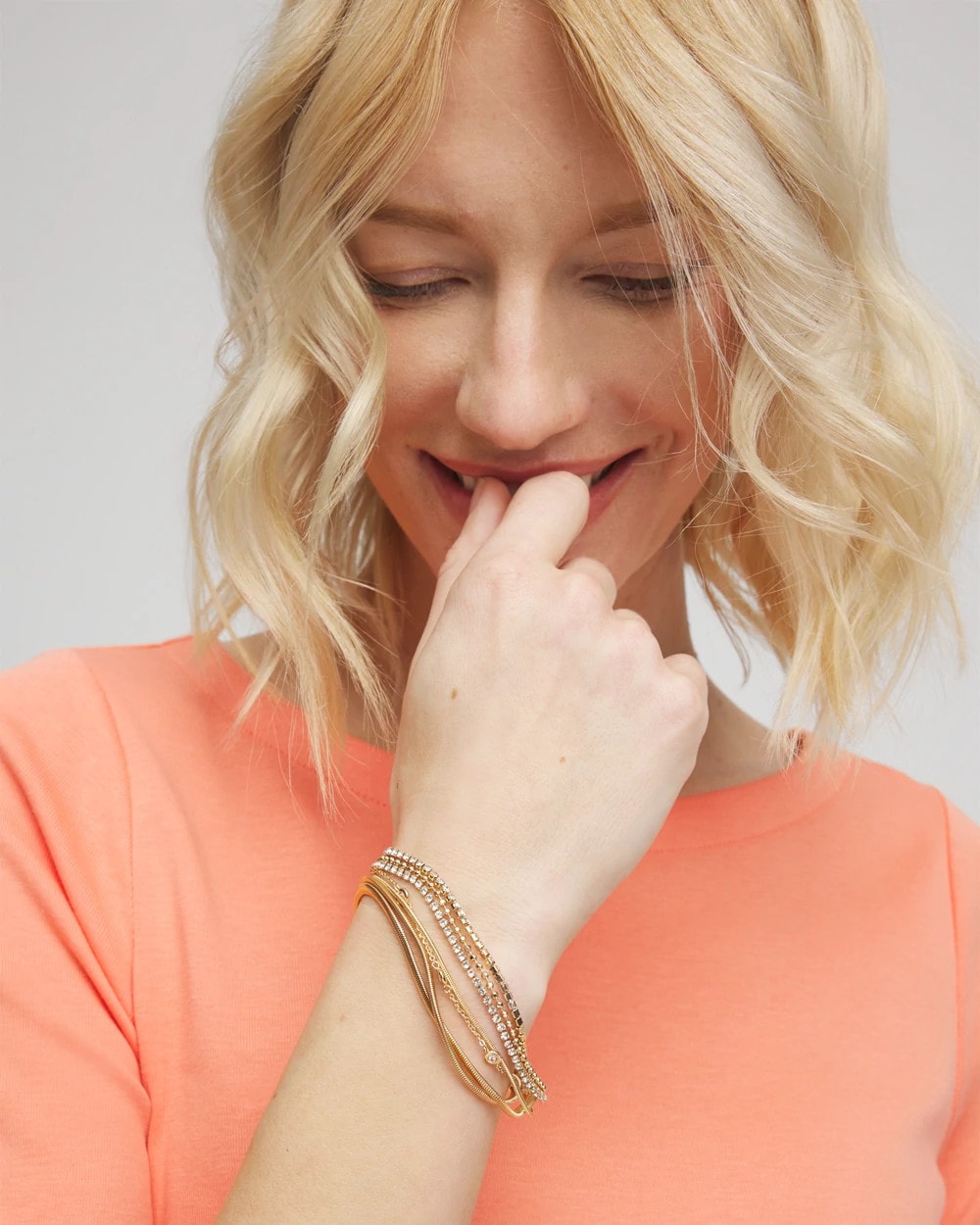 Chico's Sale - Goldtone Multistrand Bracelet