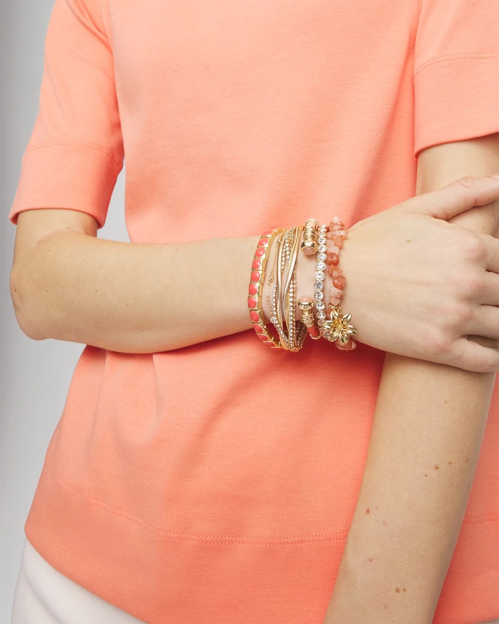Chico's Sale - Goldtone Multistrand Bracelet