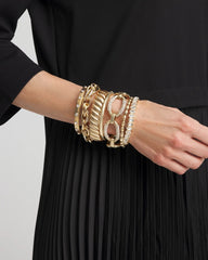 Chico's For Sale - Matte Twist Stretch Bracelet