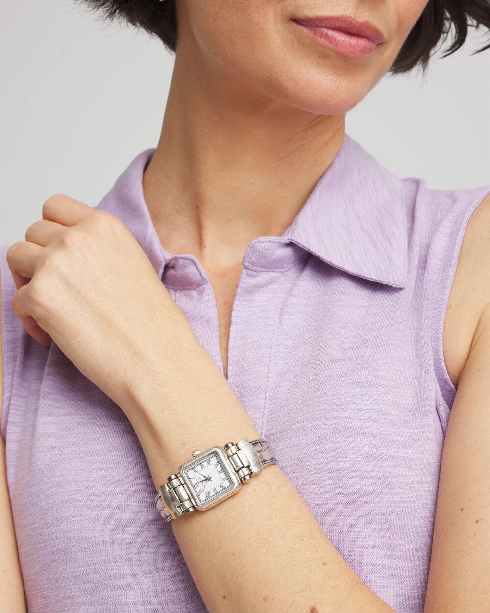 Chico's Online - Chico's Originals Vintage Silver Cuff Watch