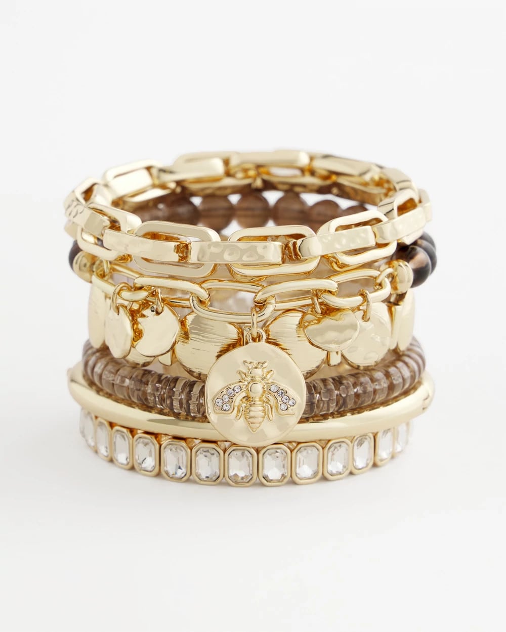 Chico's / Neutral Fireball Stretch Bracelet